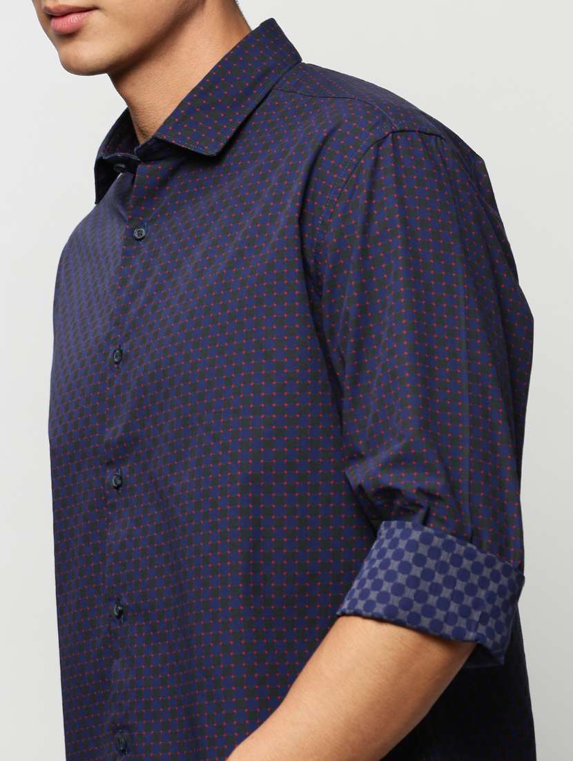 mens solid casual shirt - 20325508 -  Standard Image - 5
