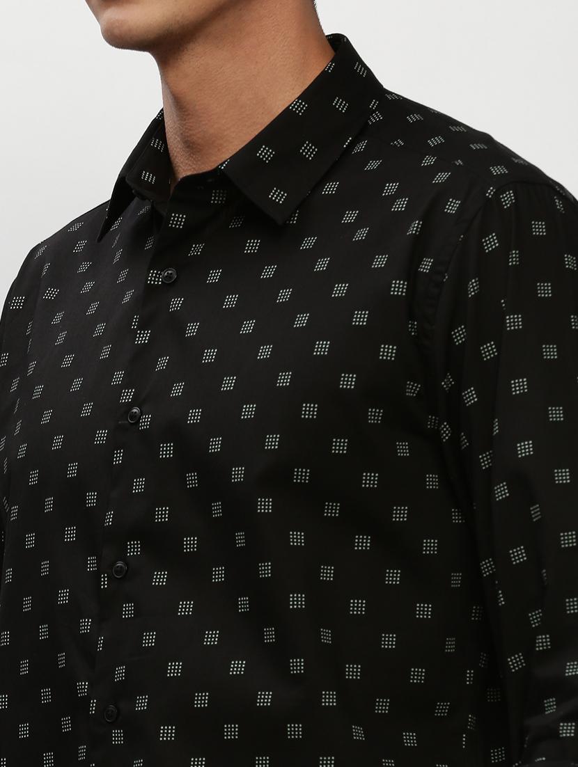 mens geometric casual shirt - 20325528 - Standard Image - 5