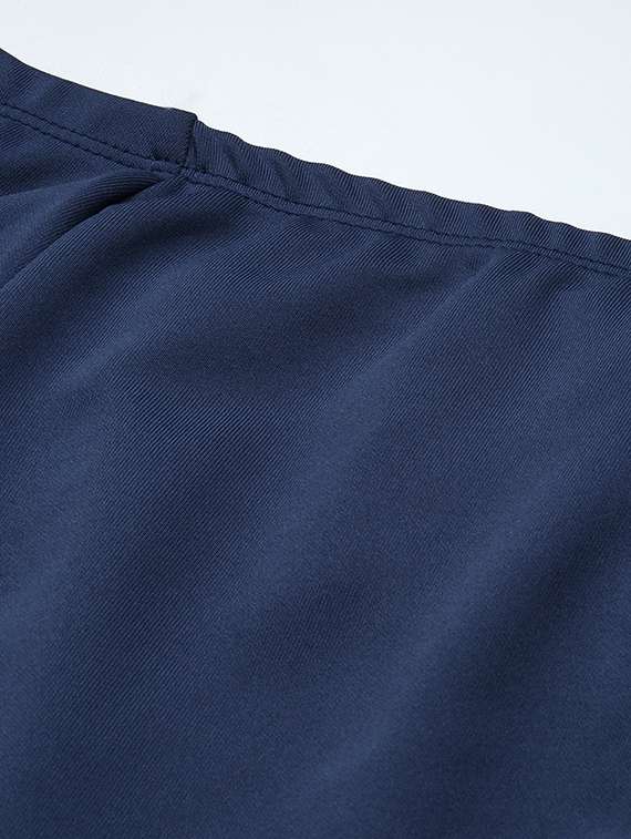 blue solid shift dress - 20325676 - Standard Image - 5
