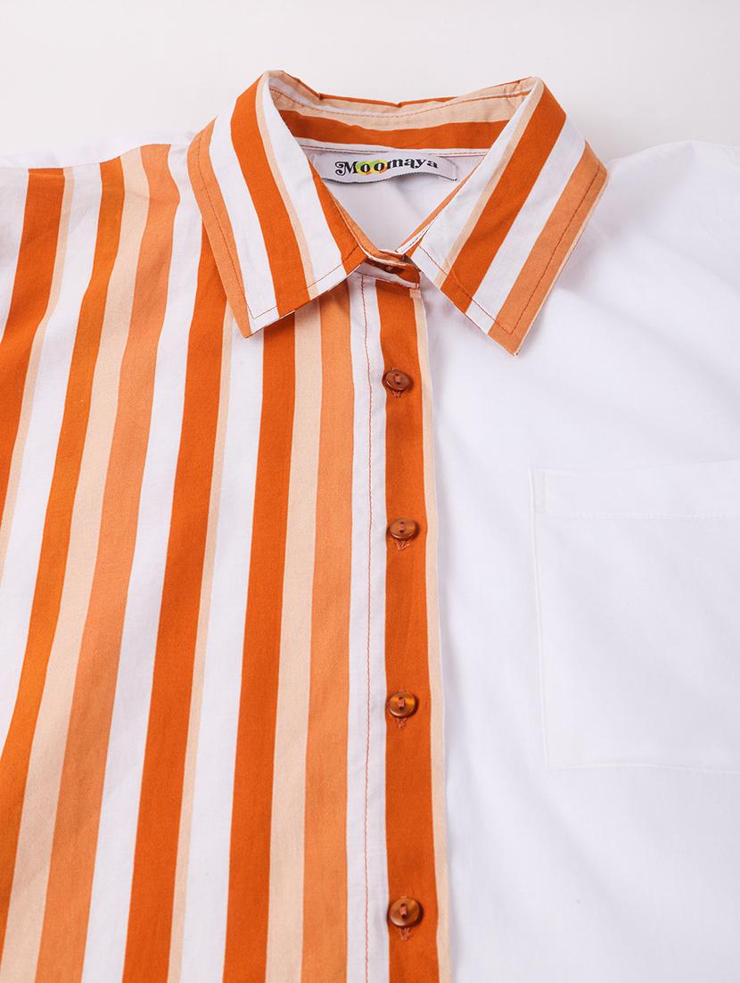 white stripes regular shirt - 20325777 - Standard Image - 5