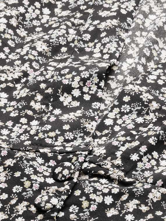 black floral plus top - 20325900 -  Standard Image - 5