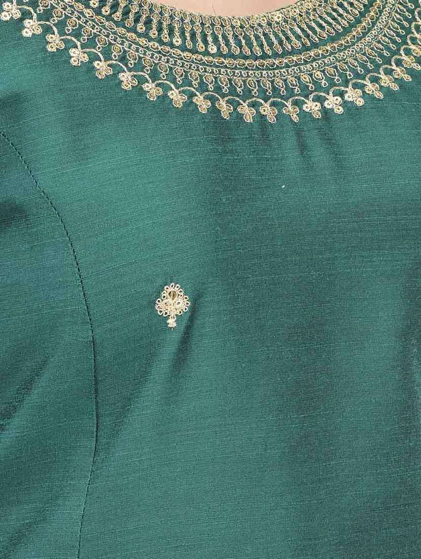 green colored a-line kurta - 20325950 -  Standard Image - 5
