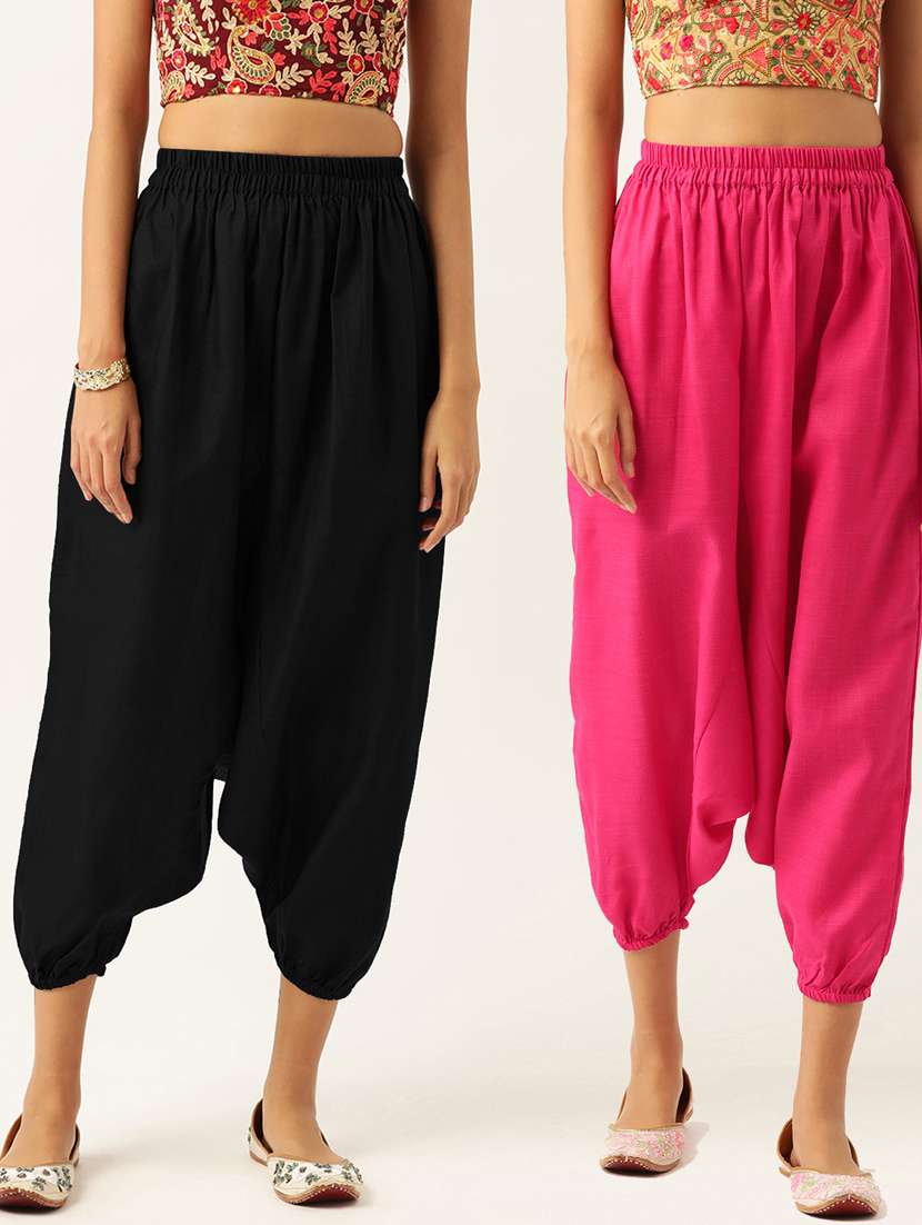 pack of 2 multi colored harem pant 