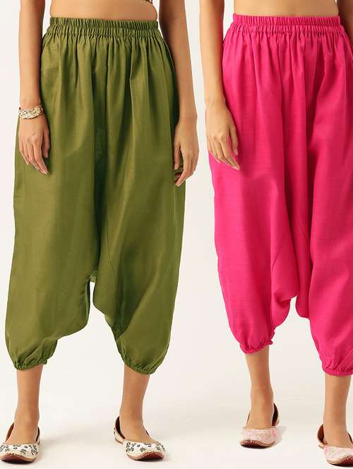 pack of 2 multi colored harem pant  - 20331362 -  Standard Image - 0