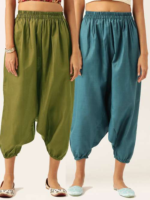 pack of 2 multi colored harem pant - 20331364 - Standard Image - 0