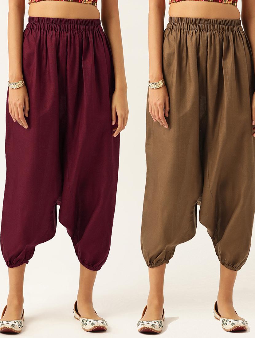 pack of 2 multi colored harem pant  - 20331368 -  Zoom Image - 0