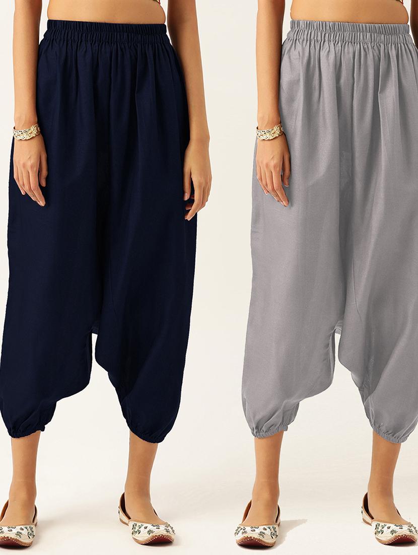 pack of 2 multi colored harem pant - 20331375 - Zoom Image - 0