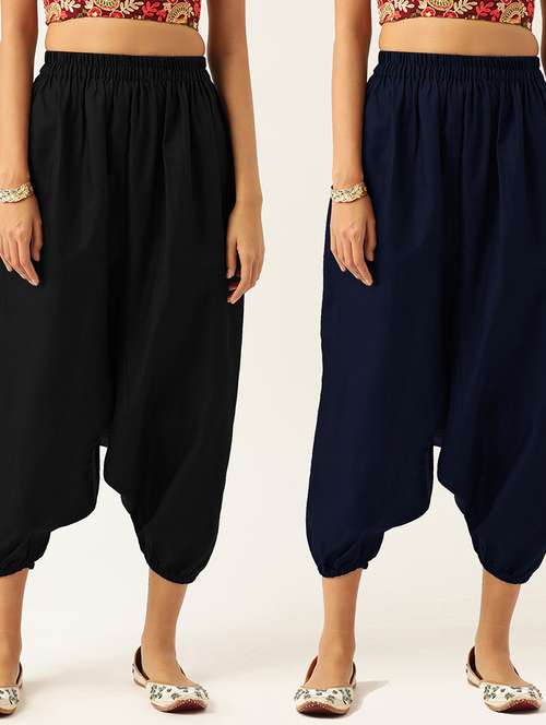 pack of 2 multi colored harem pant  - 20331399 -  Standard Image - 0