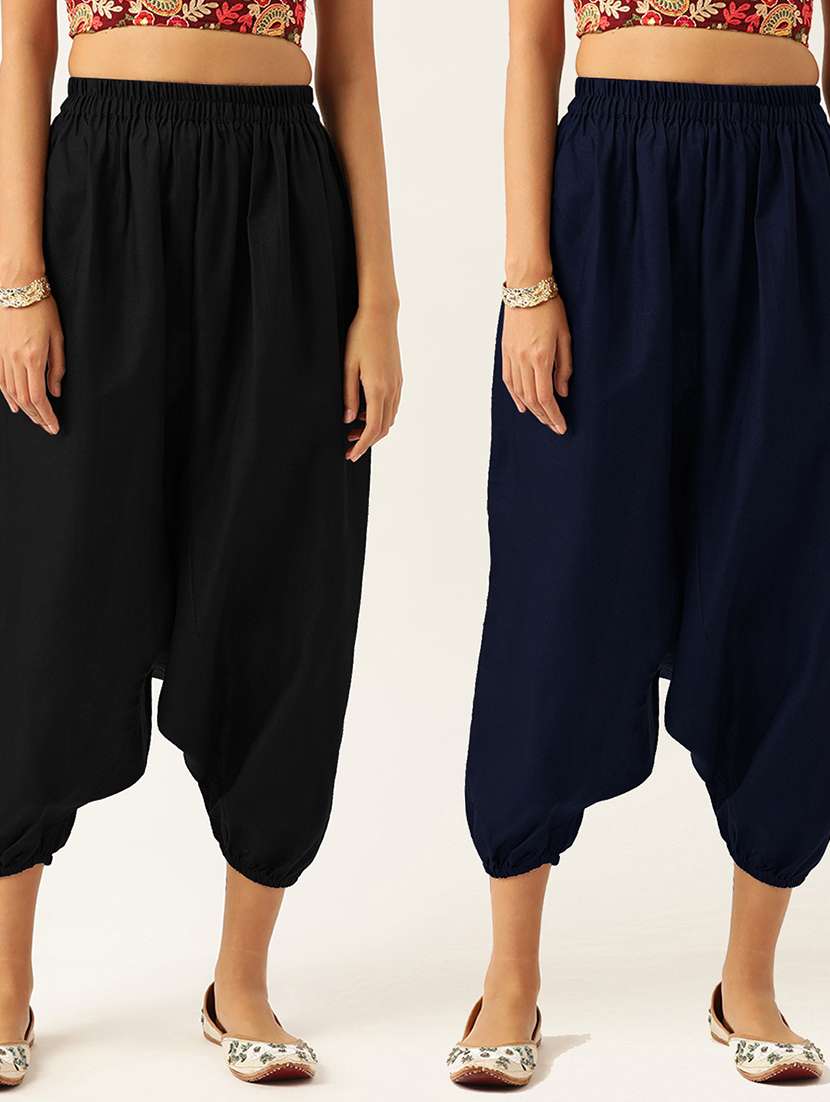 pack of 2 multi colored harem pant 