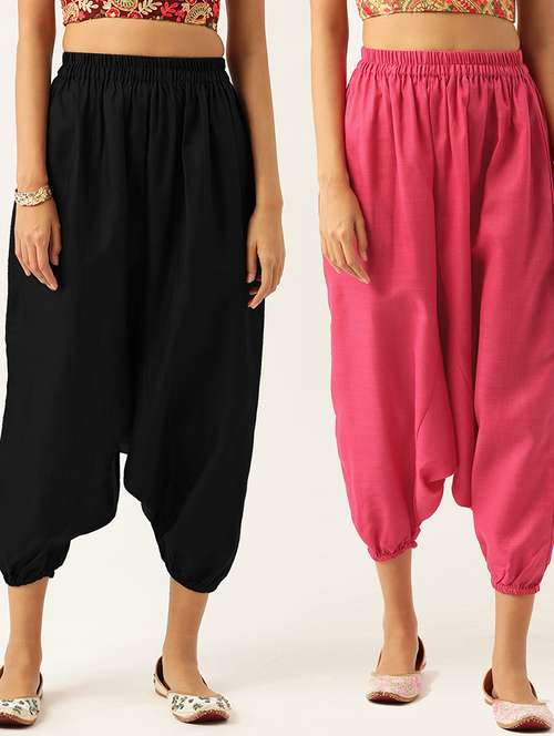 pack of 2 multi colored harem pant  - 20331410 -  Standard Image - 0