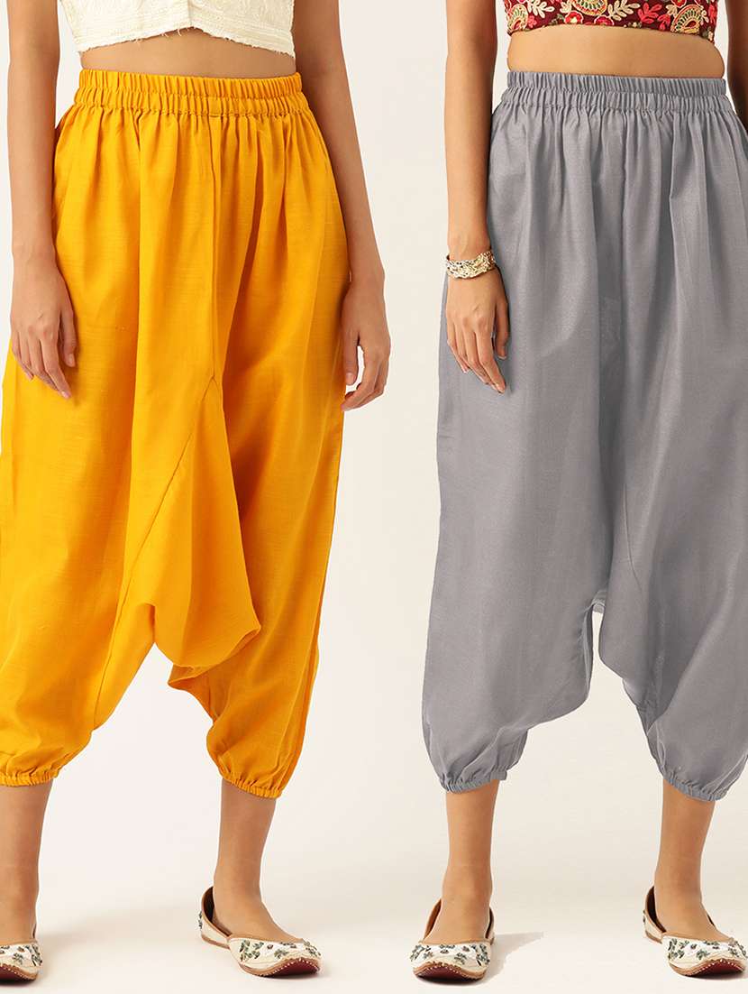 pack of 2 multi colored harem pant - 20331411 - Zoom Image - 0