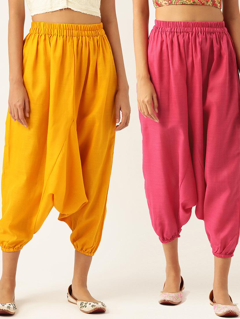 pack of 2 multi colored harem pant  - 20331414 -  Zoom Image - 0
