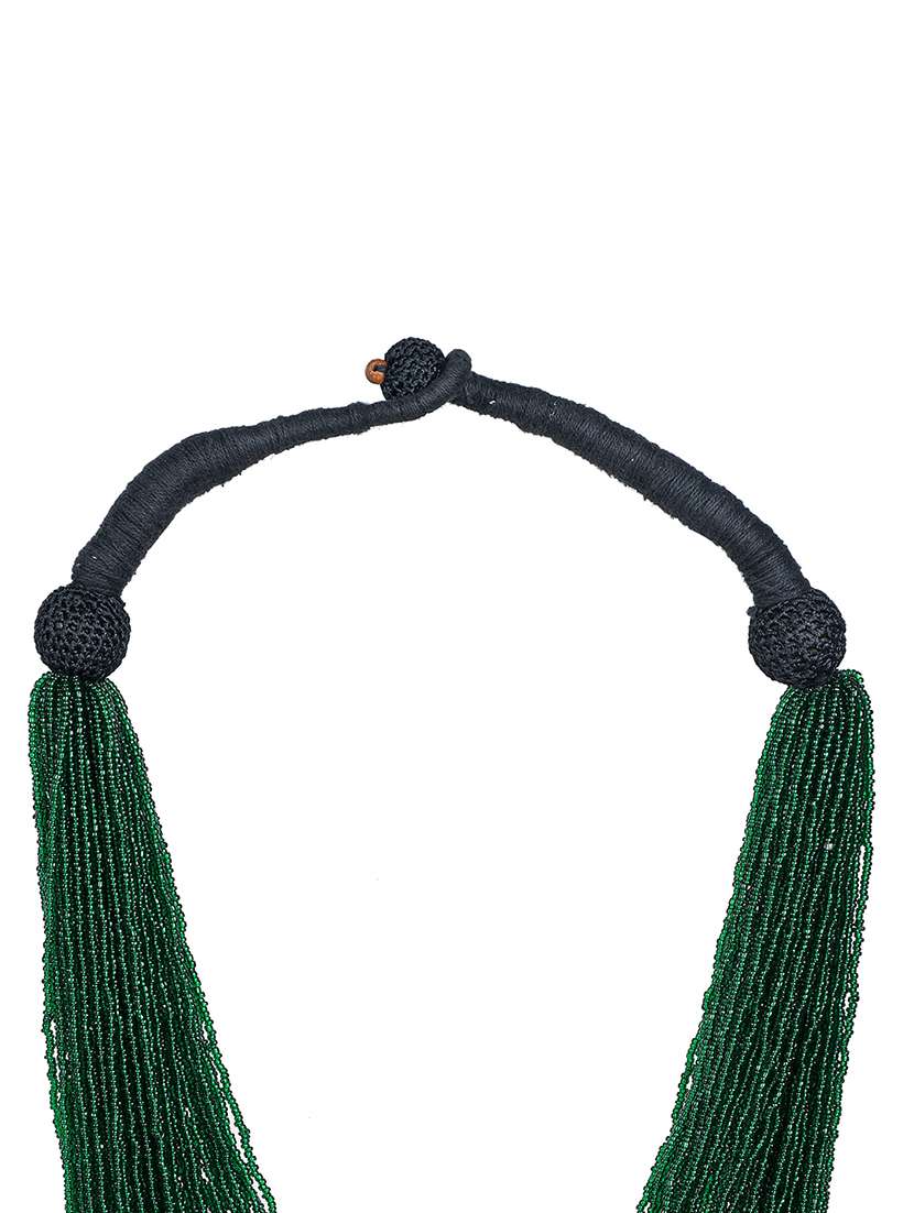 women long beaded handcrafted necklace - 20331696 -  Standard Image - 3