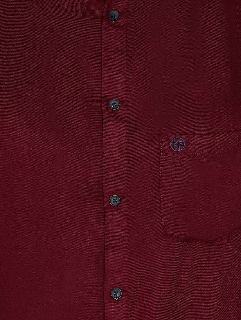 mens solid casual shirt - 20333447 -  Standard Image - 5