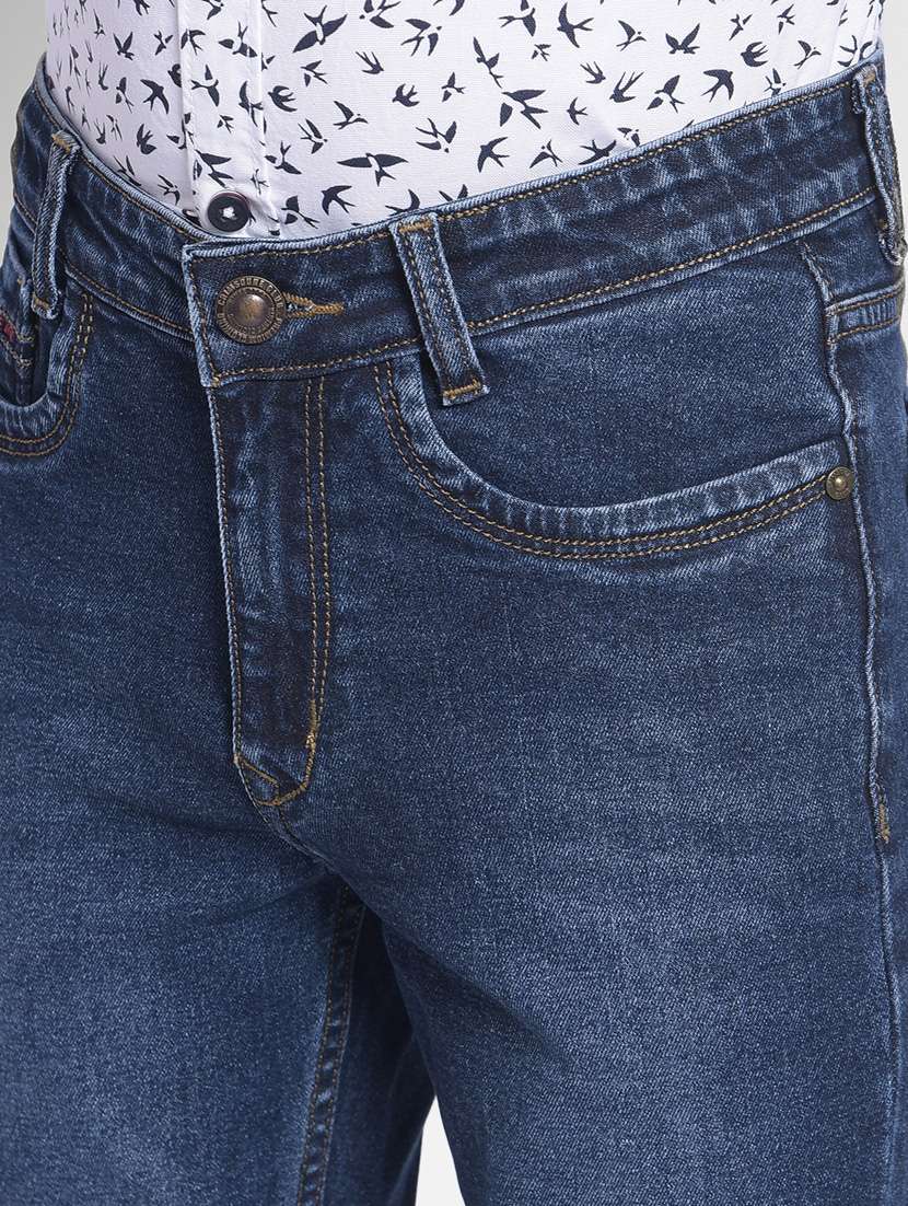 boy's plain skinny fit jeans - 20334865 -  Standard Image - 5