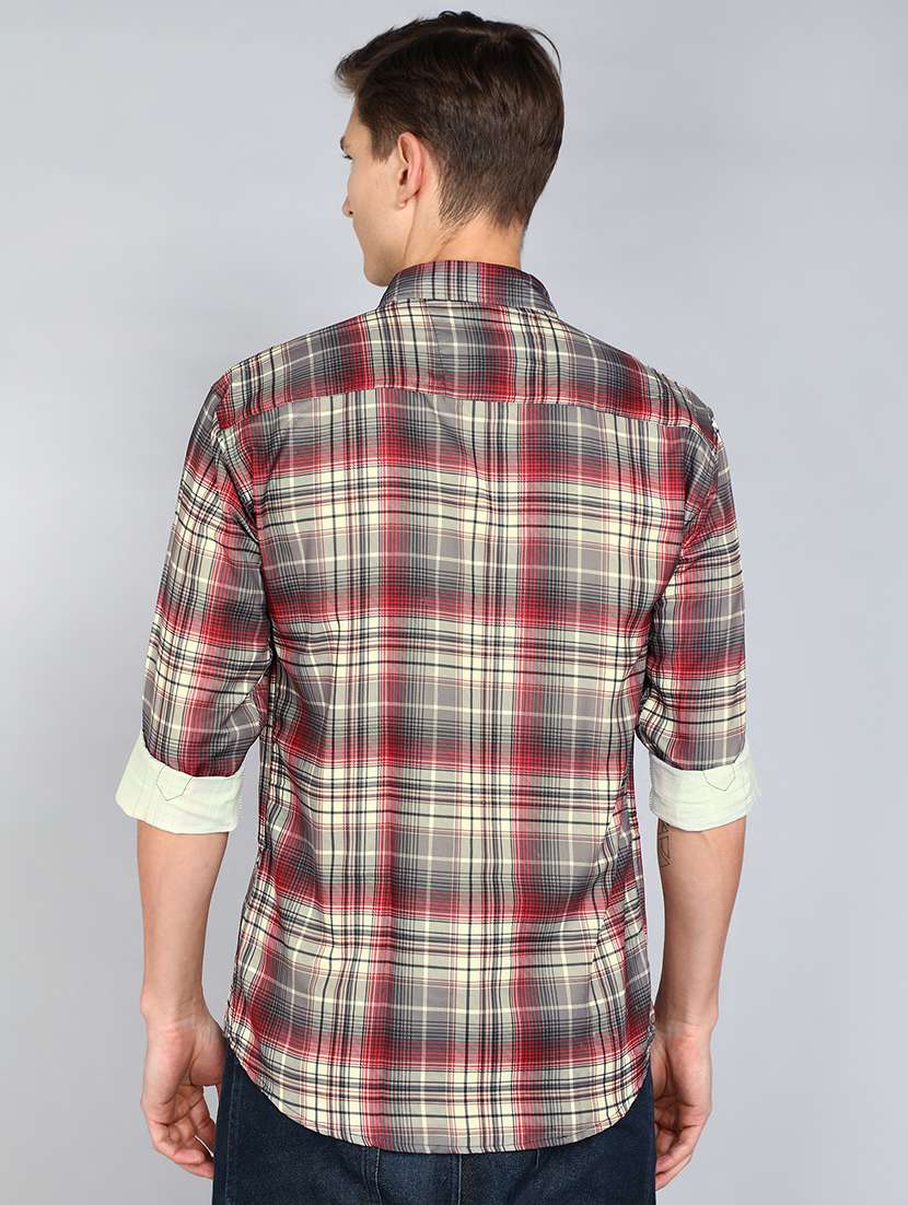 men's regular fit full sleeves casual shirt - 20335758 -  Standard Image - 3