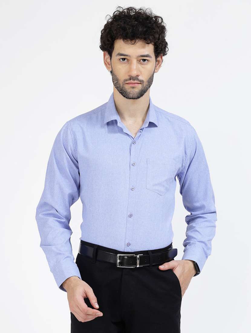 mens solids formal shirt