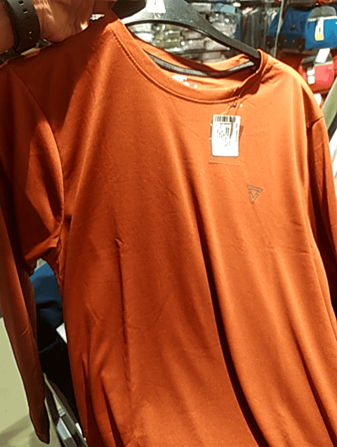 rust polyester plain tshirt - 20343951 - Standard Image - 0