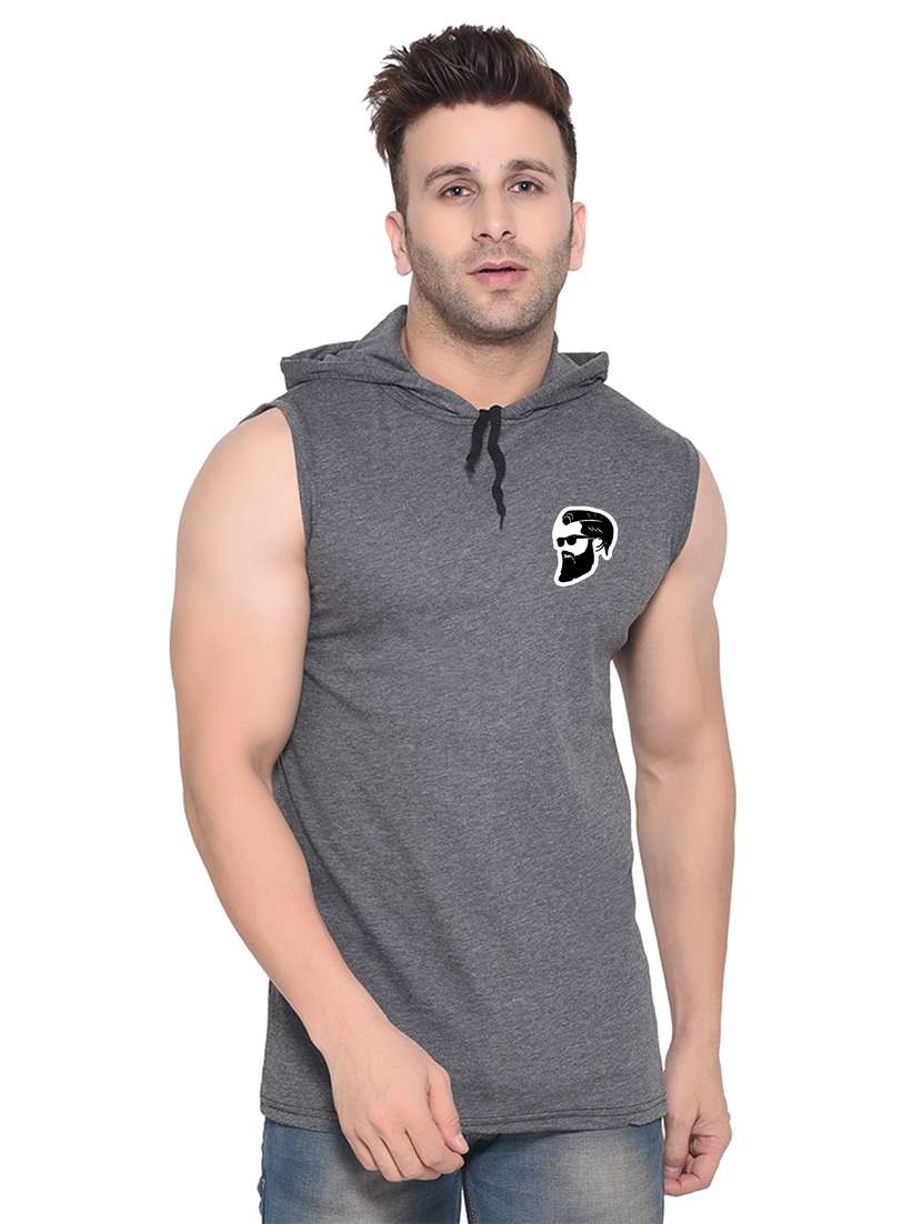 grey cotton tshirt - 20345072 -  Zoom Image - 0