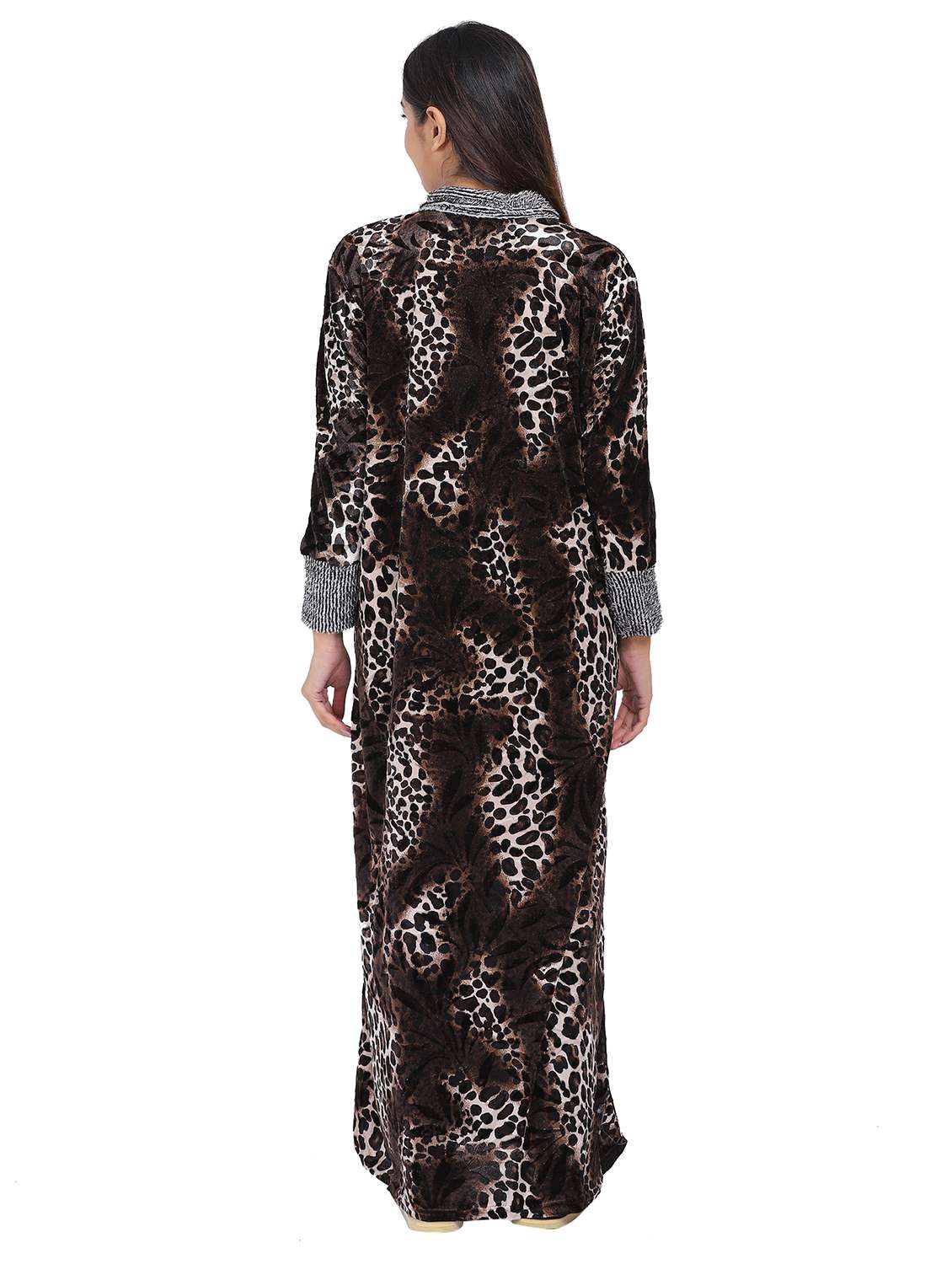 brown animal print nighty - 20345384 -  Standard Image - 3