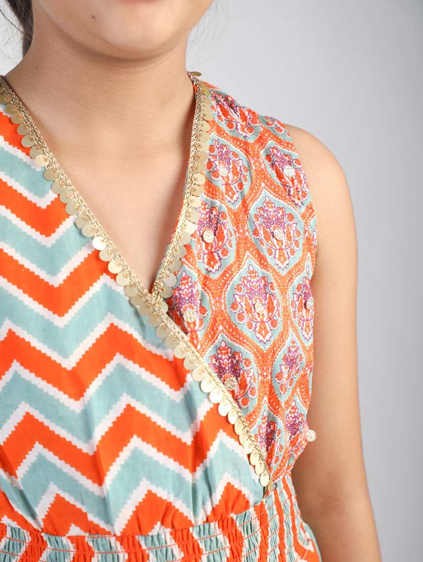 girls printed jump suit - 20350880 -  Standard Image - 3