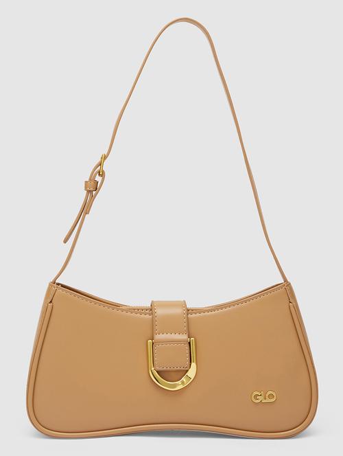 women solid leatherette handbag - 20355083 -  Standard Image - 0