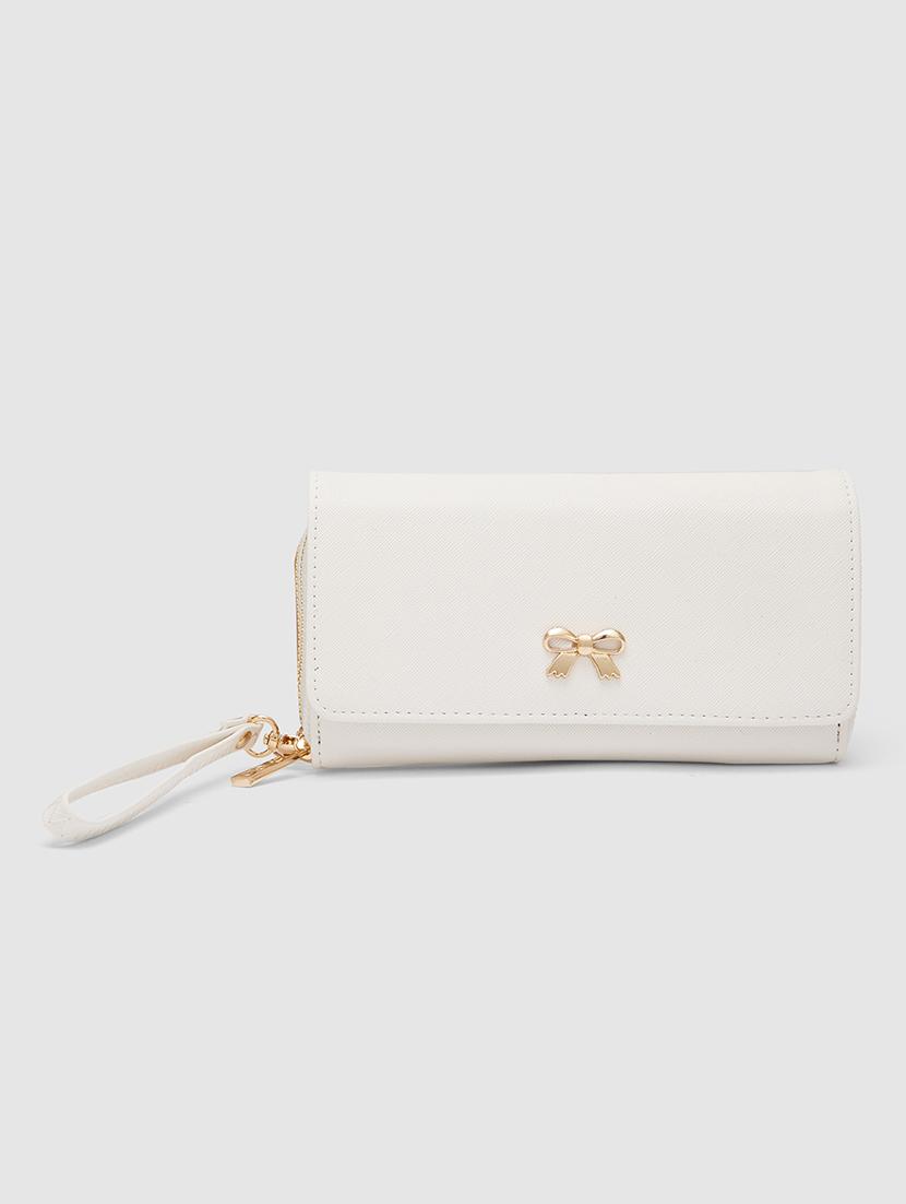 women white leather wallet - 20355091 - Standard Image - 5