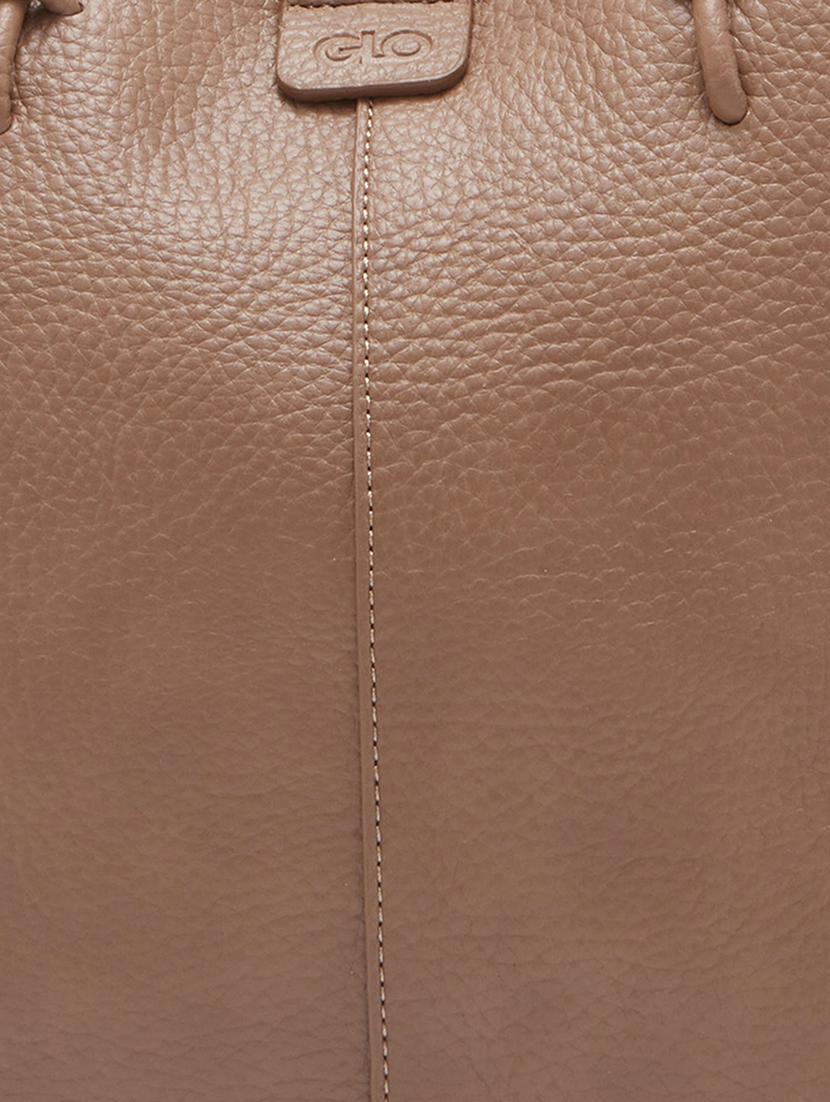 women brown leatherette regular handbag - 20355093 - Standard Image - 3