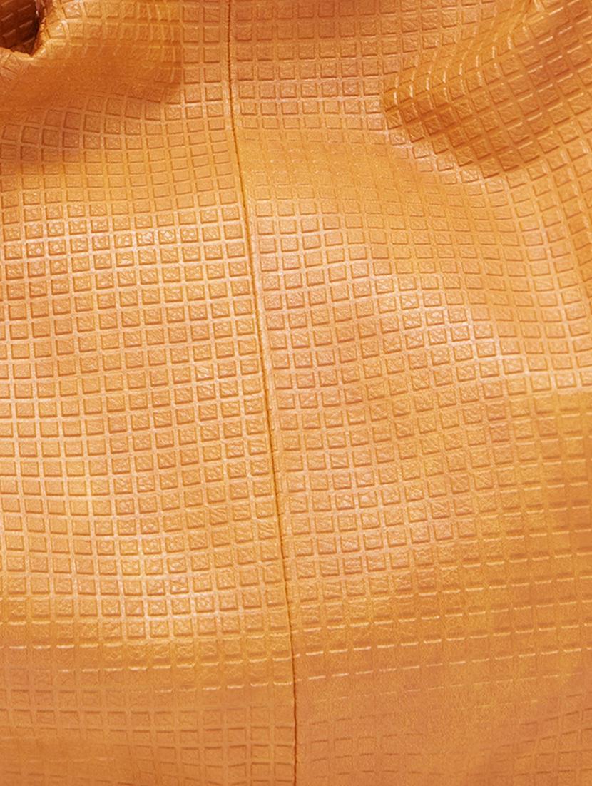 women yellow leatherette hobo handbag - 20355099 - Standard Image - 3