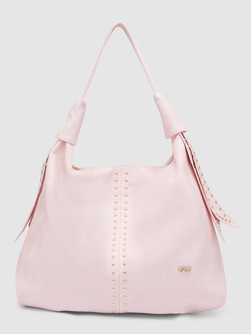 pink leatherette (pu) handbag - 20355103 -  Zoom Image - 0