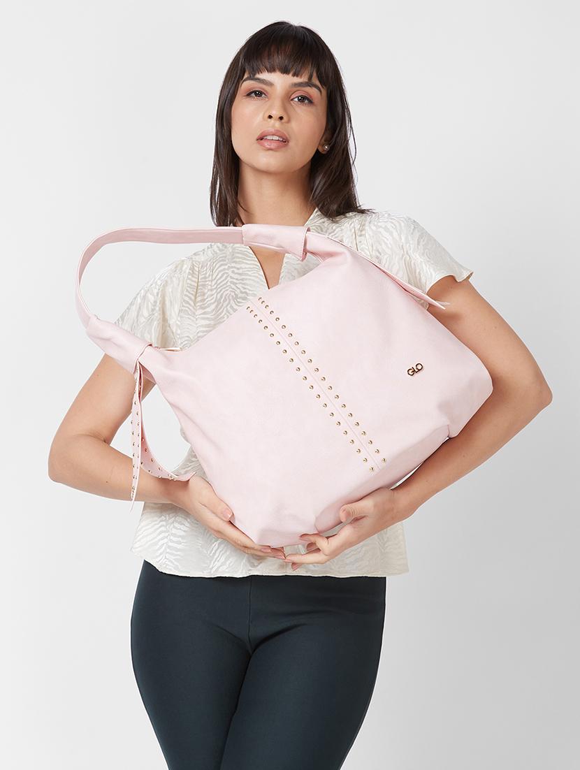 pink leatherette (pu) handbag - 20355103 - Standard Image - 5