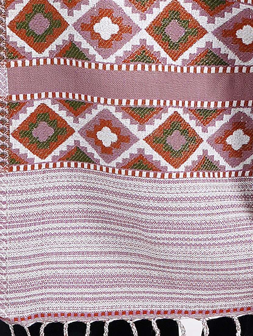 women's stripes shawl - 20359869 - Standard Image - 3