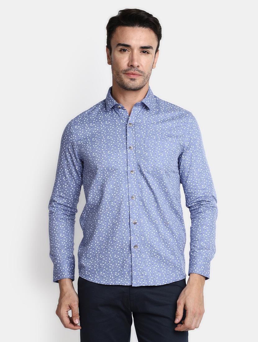 mens printed casual shirt