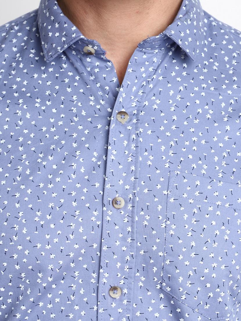 mens printed casual shirt - 20361824 - Standard Image - 5