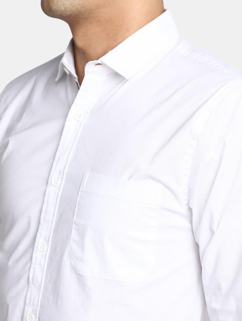mens solid casual shirt - 20361829 - Standard Image - 5