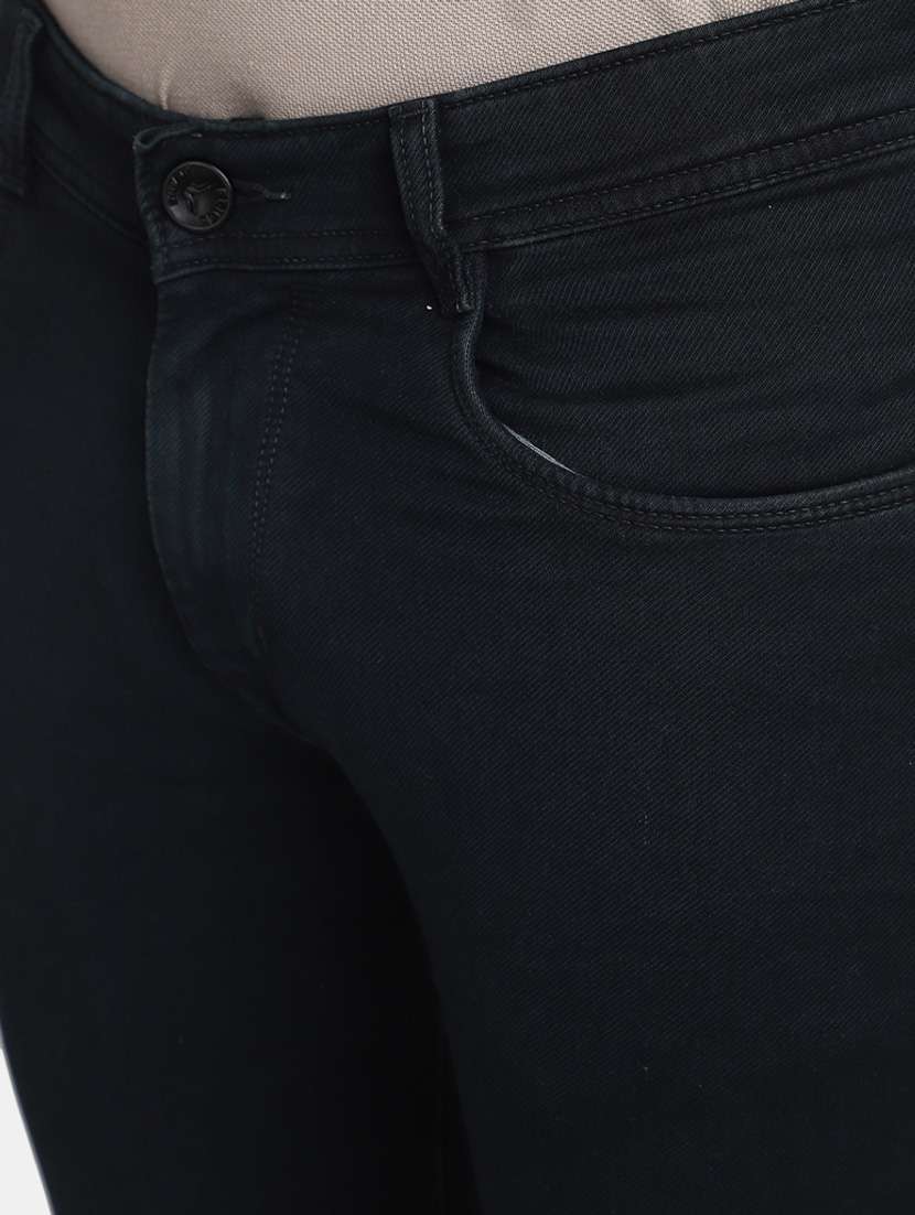 men solid mid rise jeans - 20361883 -  Standard Image - 5