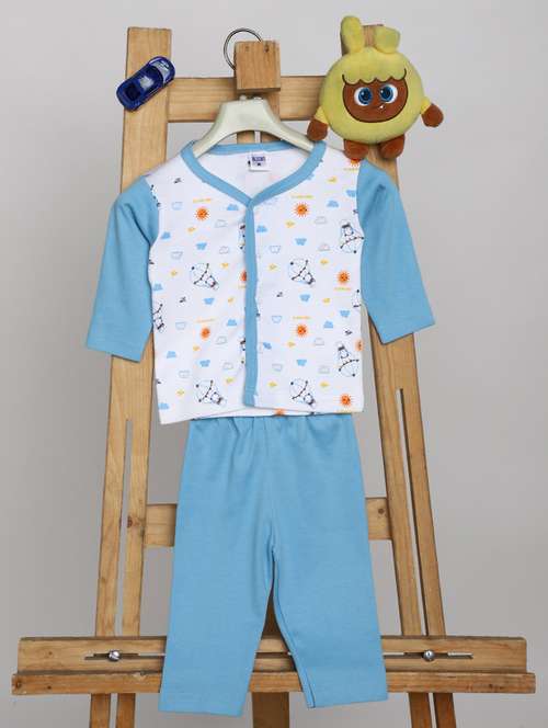 quirky print full length twin set - 20361934 - Standard Image - 0