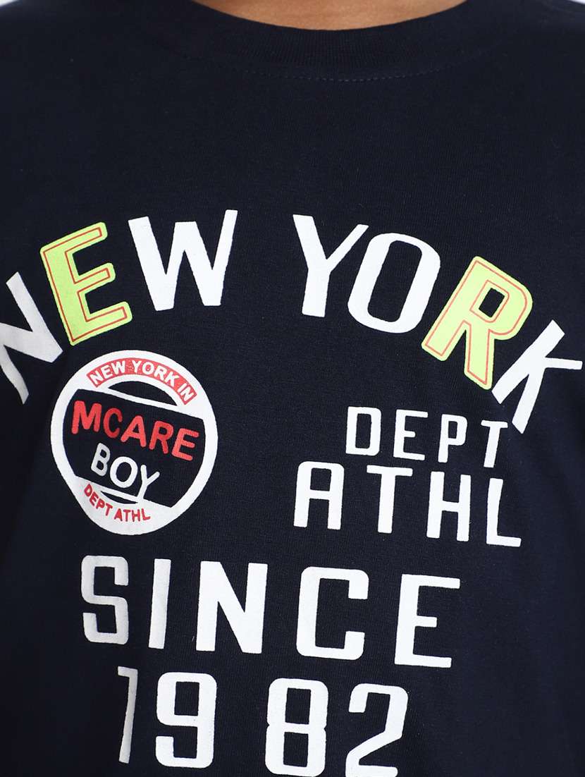 boys cotton full length twin set - 20361985 -  Standard Image - 5