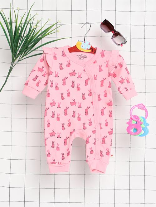 kids printed long sleeev romper - 20362103 -  Standard Image - 0