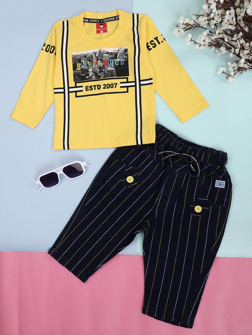 kids cotton full lenght set - 20362131 - Zoom Image - 0