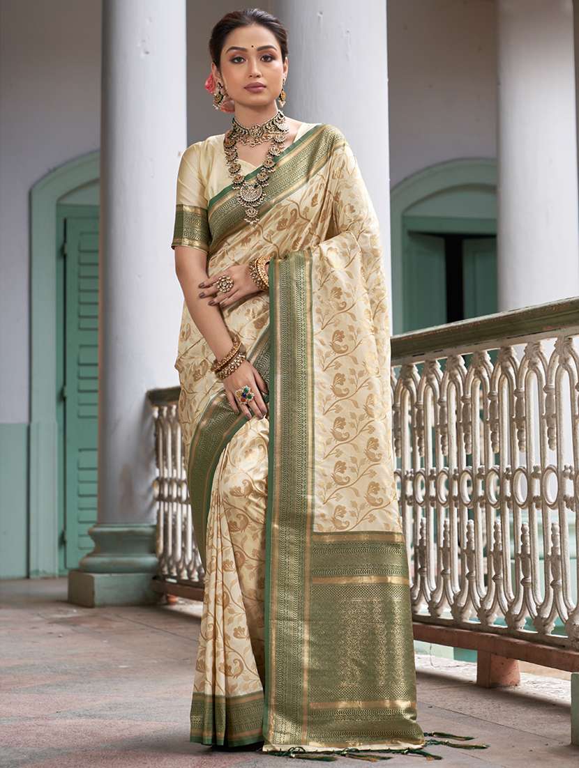 women's banarasi saree with blouse