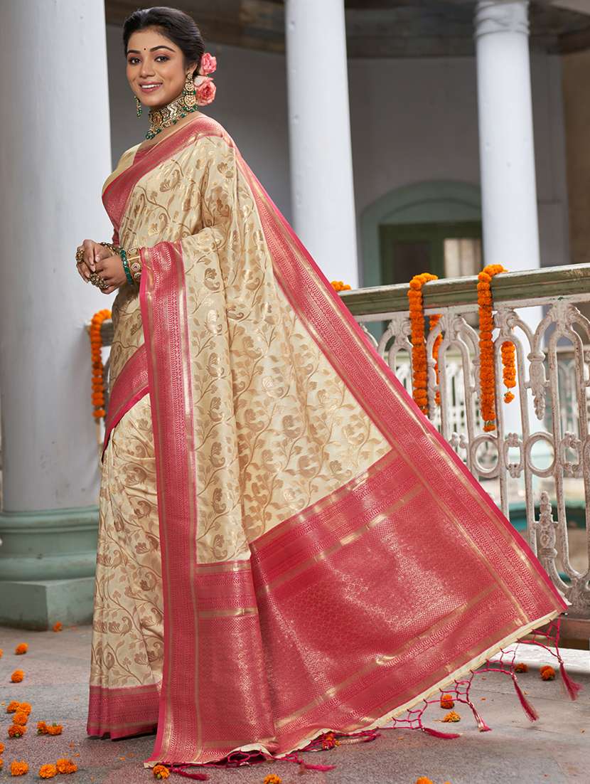 women's banarasi saree with blouse