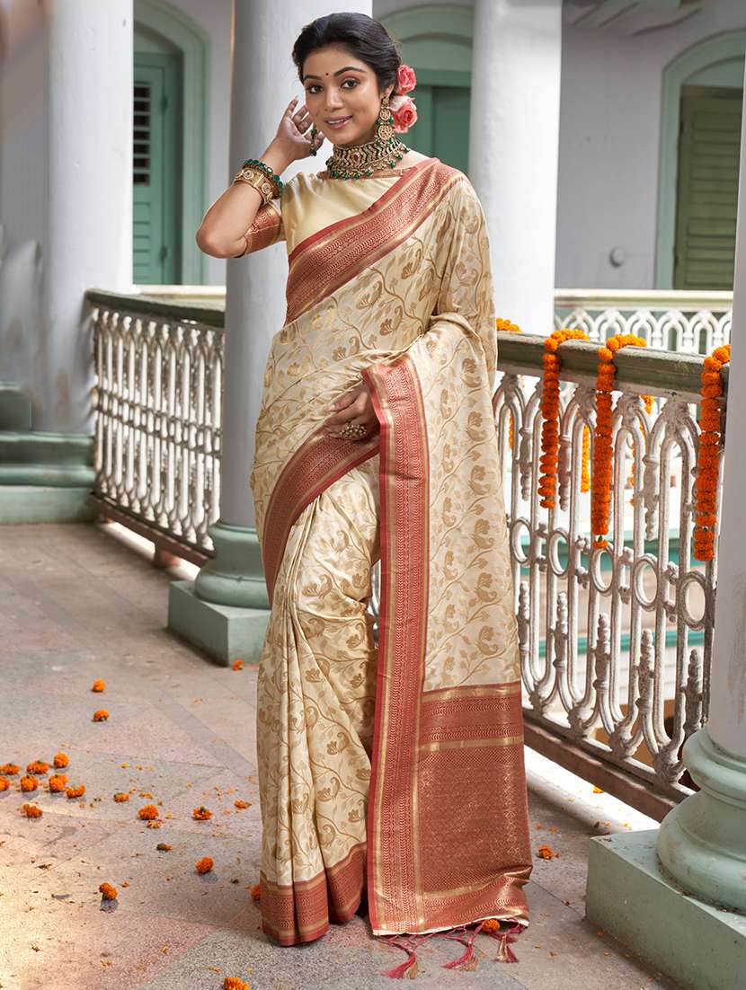 women's banarasi saree with blouse