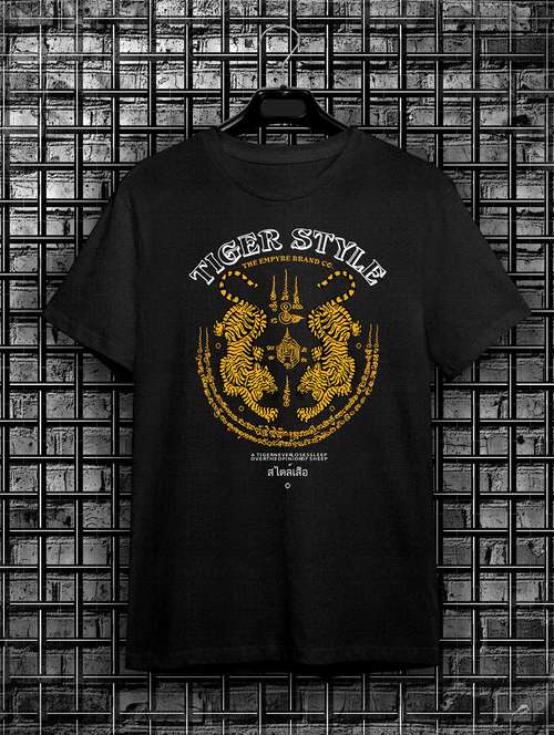 black graphic print short sleeve t-shirt - 20367248 -  Standard Image - 0