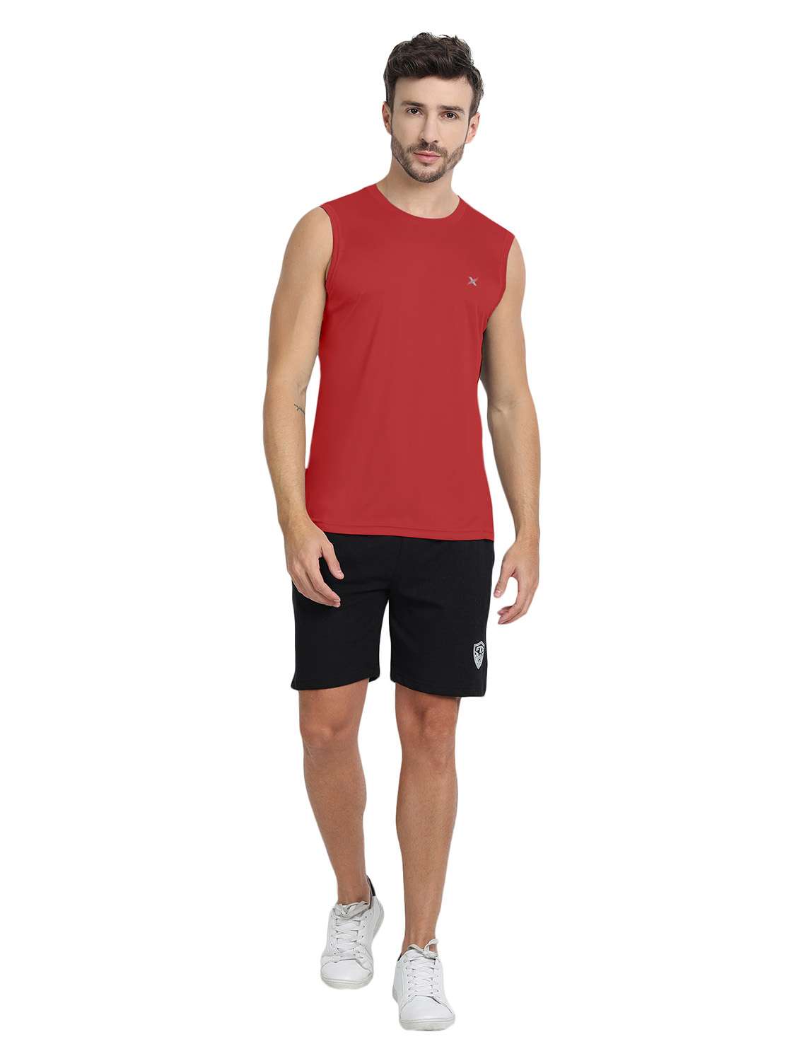 red polyester vest - 20367683 -  Standard Image - 3