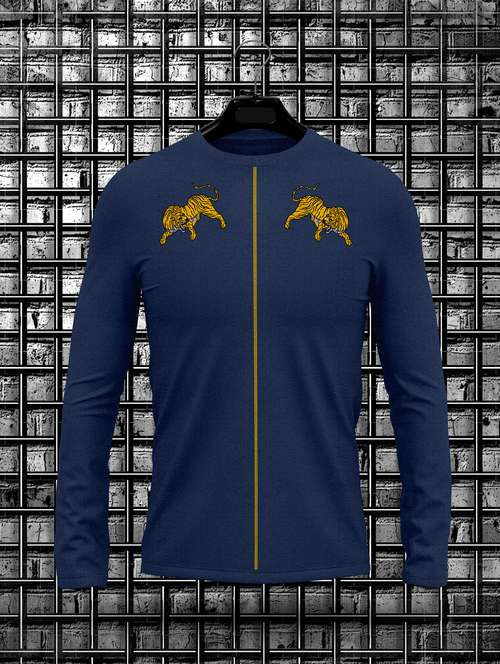 men graphic round neck t-shirt - 20367730 -  Standard Image - 0