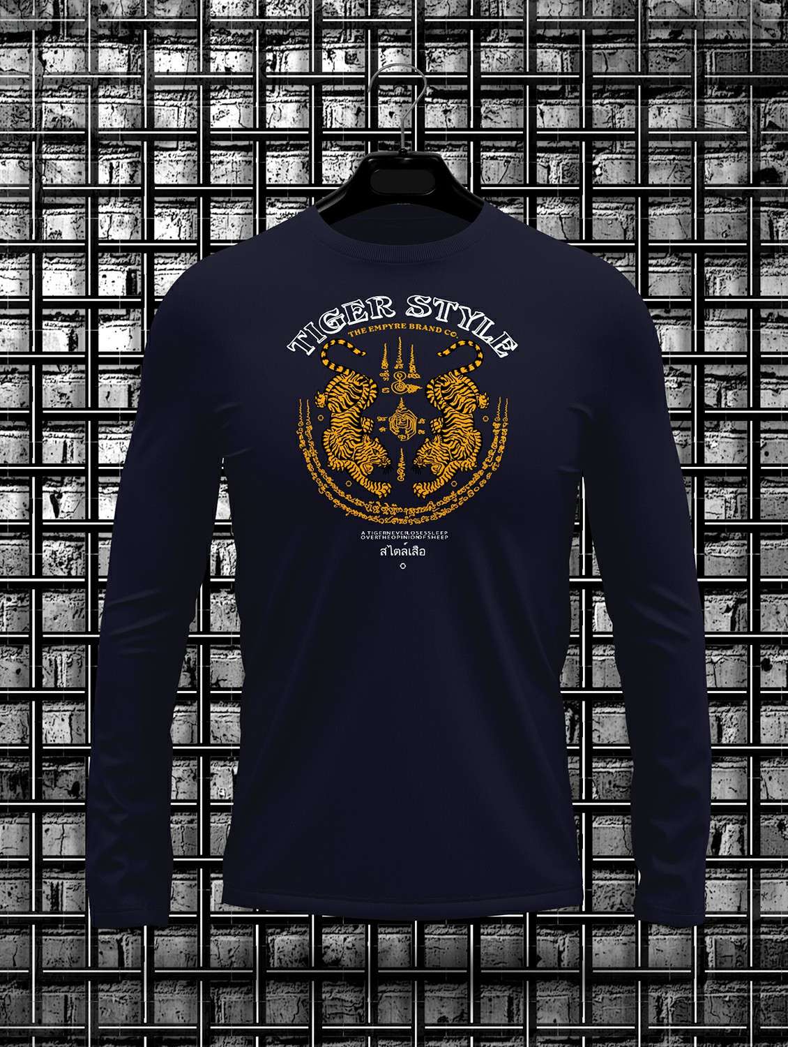 men graphic print cotton t-shirt