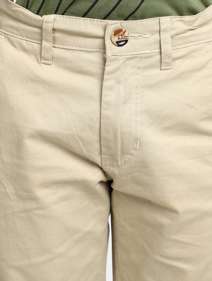 boys beige cotton chinos trouser - 20369489 -  Standard Image - 3
