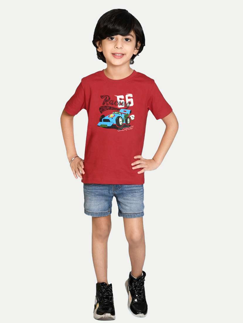boys printed t-shirt - 20373914 -  Standard Image - 3