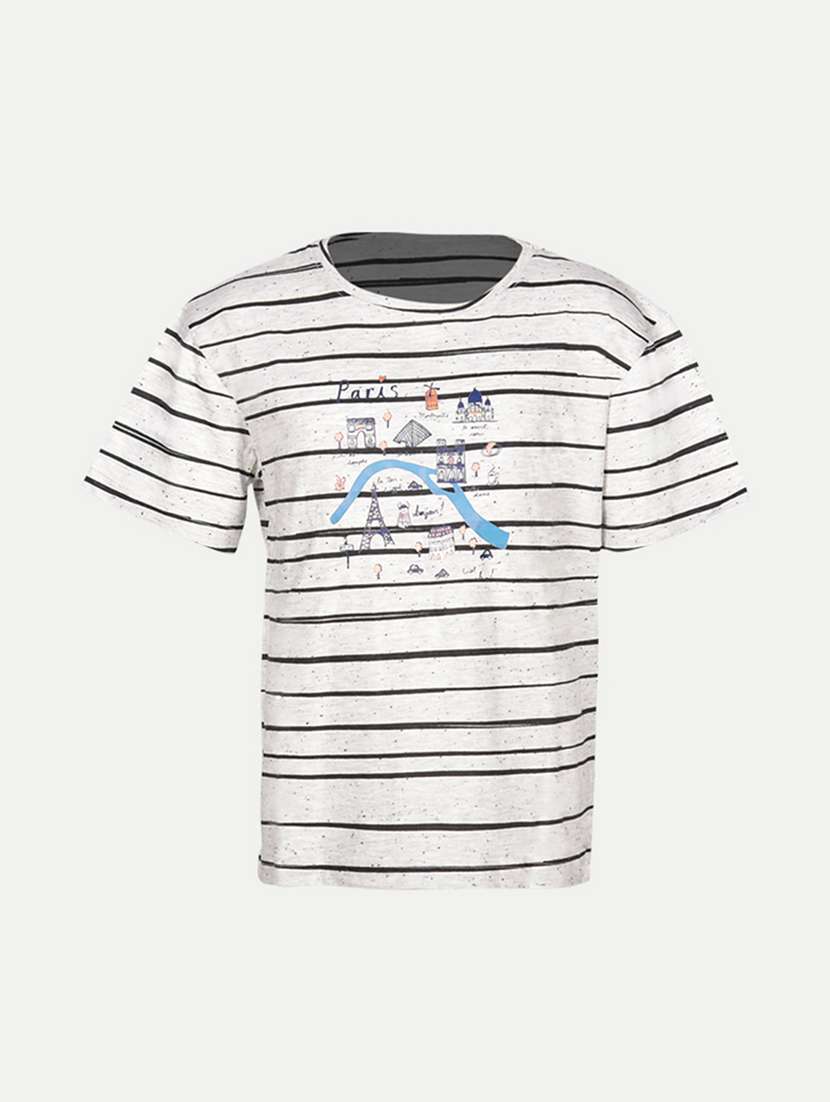 boys striped t- shirt